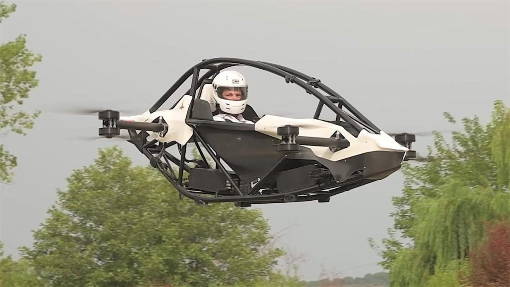 Flying electric car