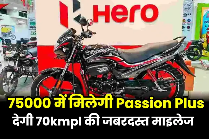 hero passion plus bike