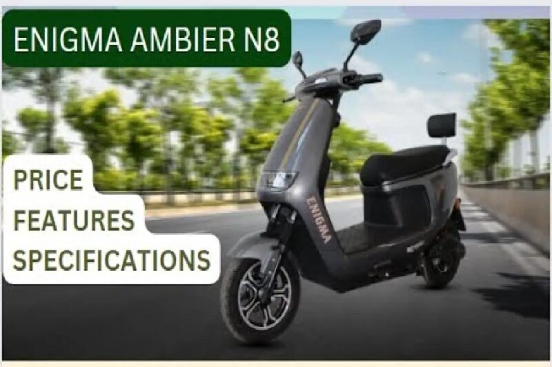 Engima Ambier N8 Electric Scooter Launched, Boasts 200km Range to Take on Ola