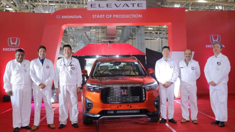 Honda Elevate production begins, launch in September