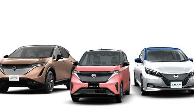 Nissan Global EV Sales Surpass 1 Million Unit Milestone