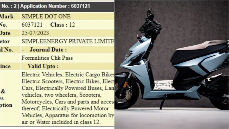 Simple Energy trademarks Dot One nameplate. More affordable e-scooters incoming