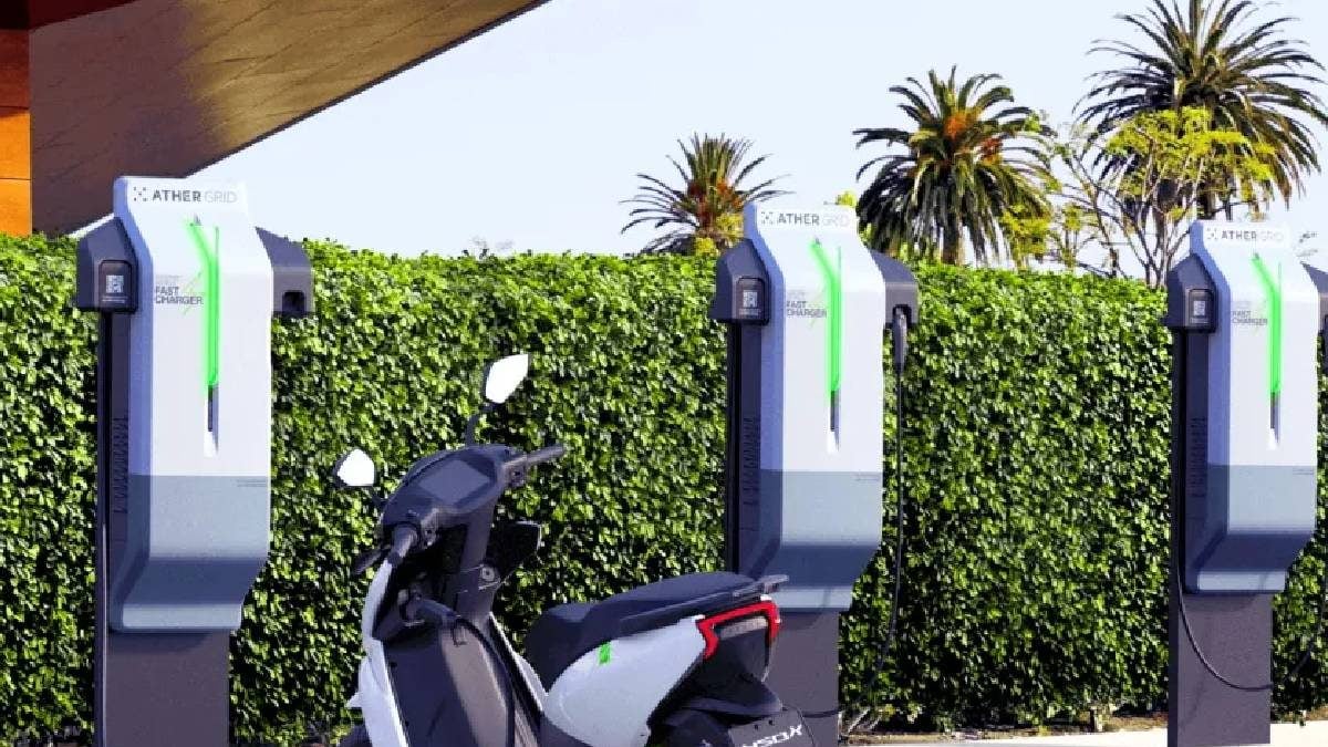 Ather Grid Ends Free Charging, Introduces Rs. 1/min + GST Fee from August 1