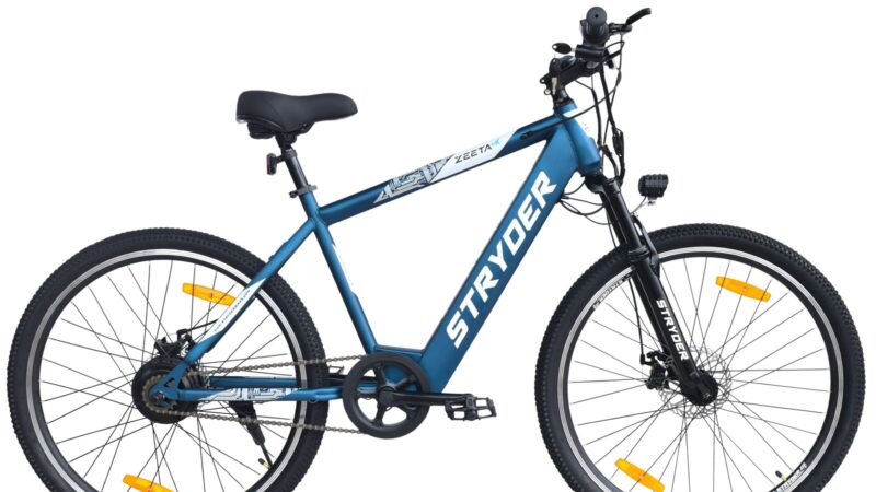 This electric bicycle offers 35-km range; riding cost of 7 paise per km