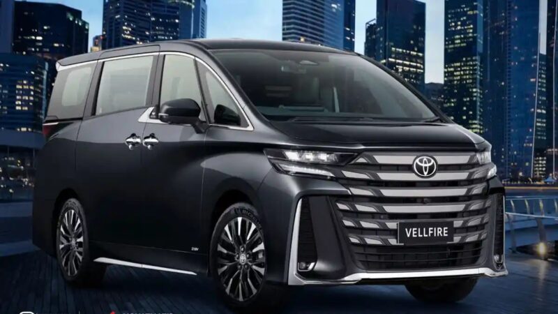 Toyota launches 2023 Vellfire in India at Rs 1.20 cr