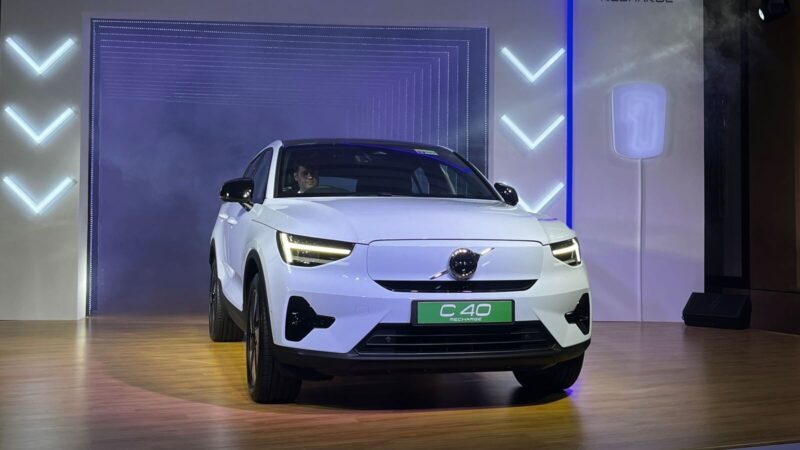 Volvo C40 Recharge electric coupe-SUV India launch confirmed on September 4