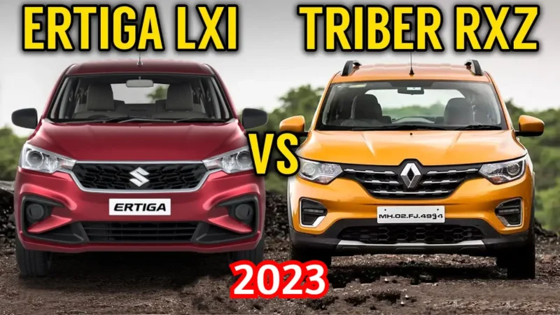 Who is better in Maruti Ertiga and Renault Triber, be