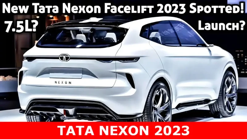 TATA Nexon SUV in 2023