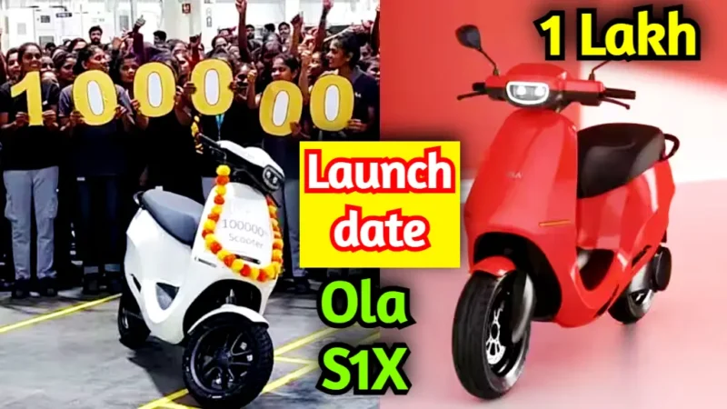 Ola S1X to be launched on August 15, will cost under ₹1 lakh