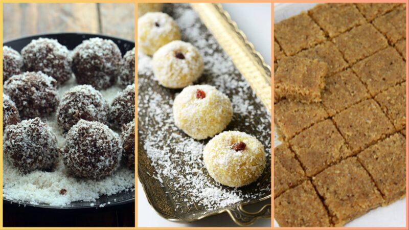 बप्पा को चढ़ाए जाते हैं नारियल से बनी ये 3 मिठाइयां | Coconut sweet recipes for ganesh utsav 2023 in hindi