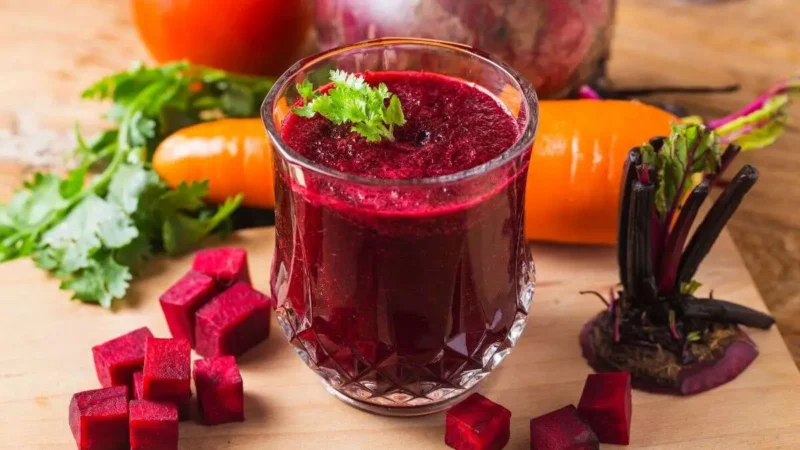 Beetroot Juice Rich in Betalains