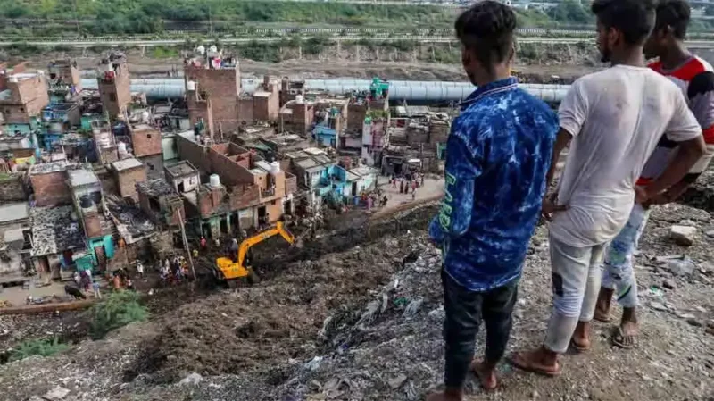 Bhalswa landfill site