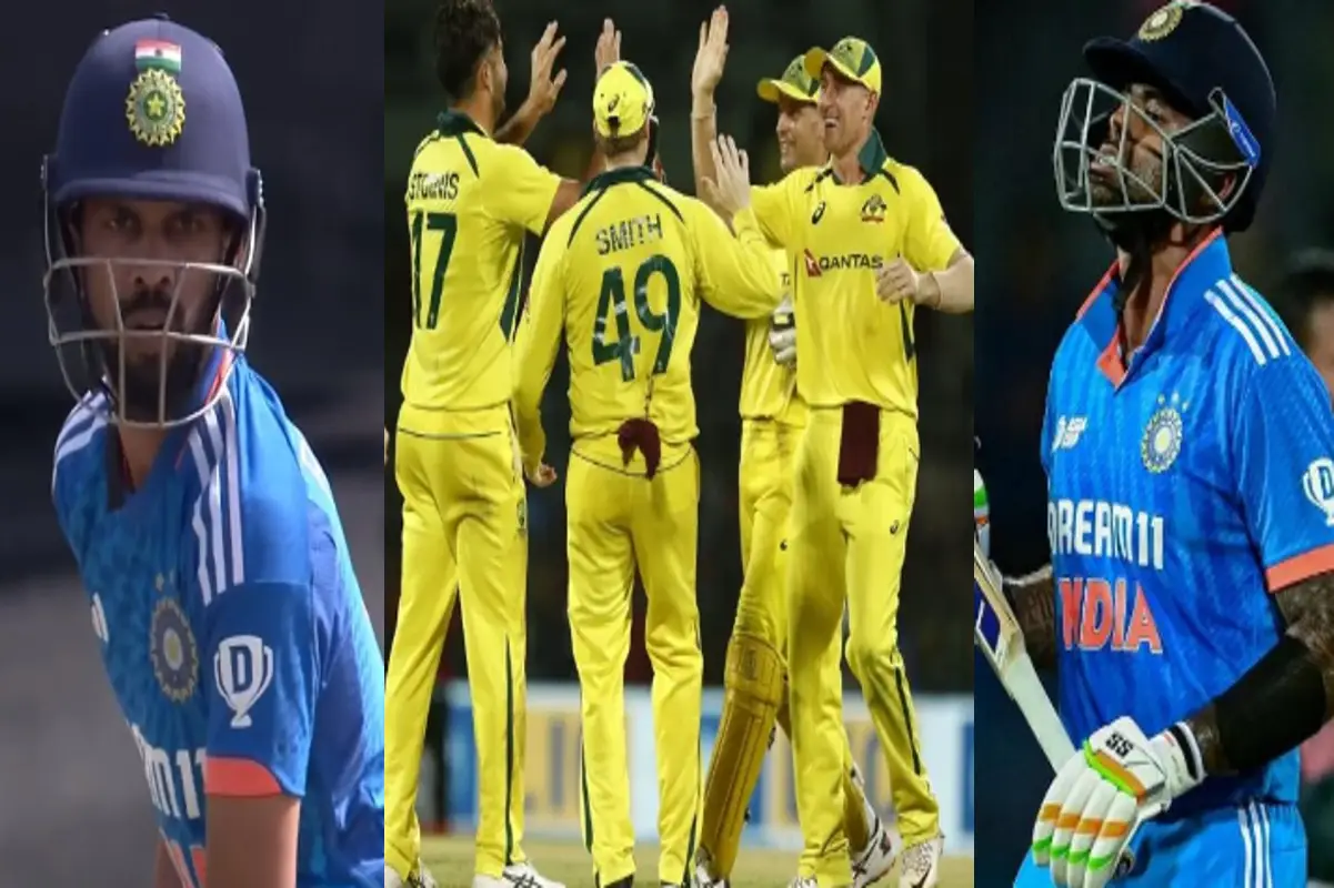IND vs AUS Surya and Ishaan miss first ODI versus Australia; two