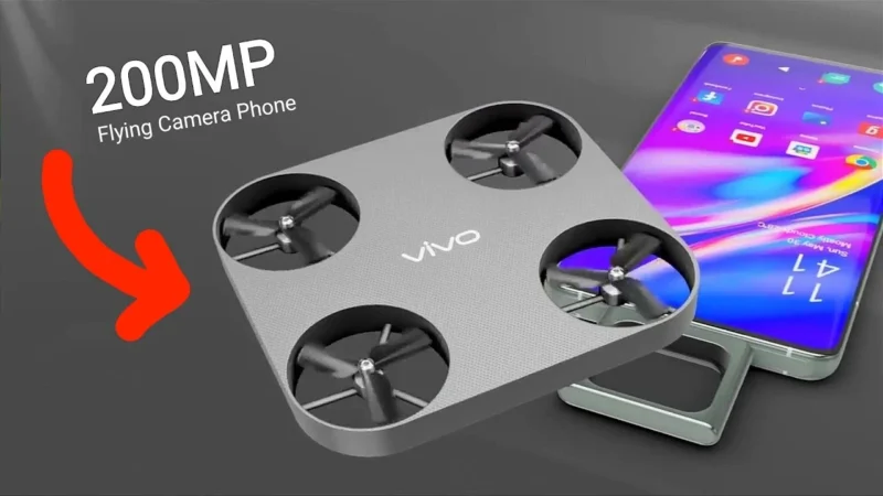 Vivo drone flying smartphone