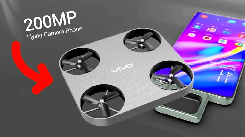 Vivo drone flying smartphone