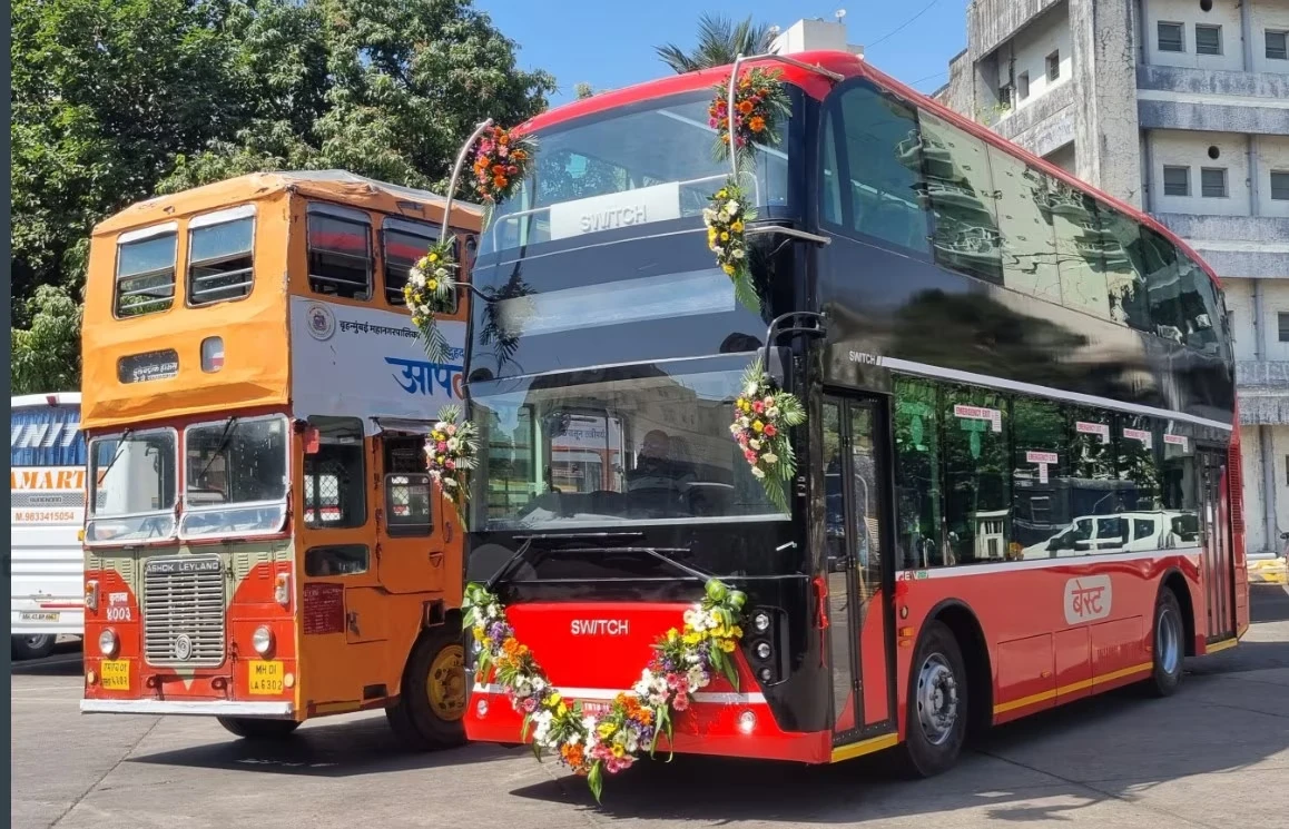Double-decker electric buses in Bengaluru