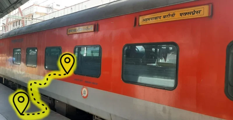 Train Route Changed